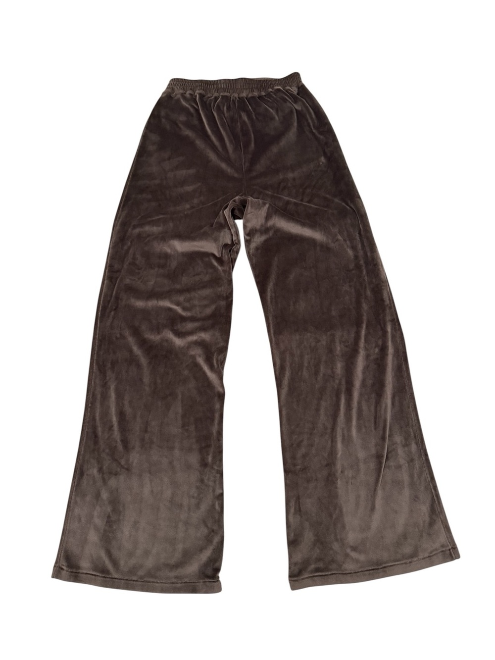 Skims Pants Velour Wide Leg Elastic Waist Lounge Sweatpants Womens Size Small